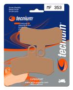 Plaquettes de freins Tecnium Performance m&eacute;tal fritt&eacute; - MF353