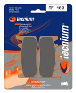 Plaquettes de freins Tecnium Performance m&eacute;tal fritt&eacute; - MF400