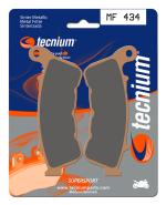 Plaquettes de freins Tecnium Performance m&eacute;tal fritt&eacute; - MF434