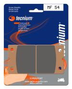 Plaquettes de freins Tecnium Performance m&eacute;tal fritt&eacute; - MF54