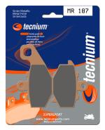 Plaquettes de freins Tecnium Performance m&eacute;tal fritt&eacute; - MR187