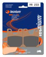 Plaquettes de freins Tecnium Performance m&eacute;tal fritt&eacute; - MR233