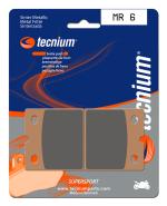 Plaquettes de freins Tecnium Performance m&eacute;tal fritt&eacute; - MR6