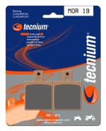 Plaquettes de freins Tecnium Racing MX/Quad m&eacute;tal fritt&eacute; - MOR19