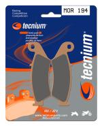 Plaquettes de freins Tecnium Racing MX/Quad m&eacute;tal fritt&eacute; - MOR194