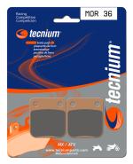 Plaquettes de freins Tecnium Racing MX/Quad m&eacute;tal fritt&eacute; - MOR36
