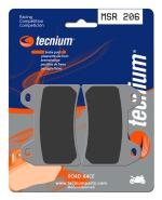 Plaquettes de freins Tecnium Racing m&eacute;tal fritt&eacute; - MSR206