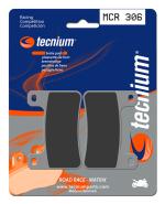 Plaquettes de freins Tecnium Racing m&eacute;tal fritt&eacute; carbone - MCR306