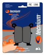 Plaquettes de freins Tecnium Scooter organique - ME190