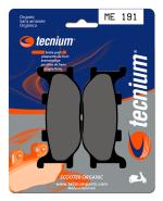 Plaquettes de freins Tecnium Scooter organique - ME191