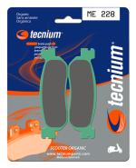 Plaquettes de freins Tecnium Scooter organique - ME228