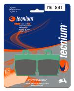 Plaquettes de freins Tecnium Scooter organique - ME231