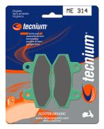Plaquettes de freins Tecnium Scooter organique - ME314