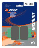Plaquettes de freins Tecnium Scooter organique - ME331