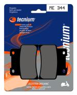 Plaquettes de freins Tecnium Scooter organique - ME344