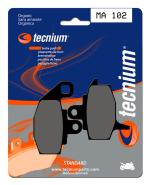 Plaquettes de freins Tecnium route organique - MA102