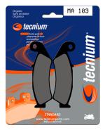 Plaquettes de freins Tecnium route organique - MA103