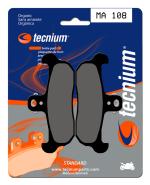 Plaquettes de freins Tecnium route organique - MA108