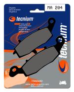 Plaquettes de freins Tecnium route organique - MA204