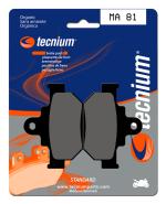 Plaquettes de freins Tecnium route organique - MA81