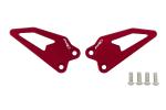 Platine de repose pied Puig PLAQUES TALON Rouge