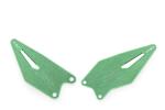 Platine de repose pied Puig PLAQUES TALON Vert
