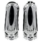 Poign&eacute;es de guidon Kuryakyn zombie chrome