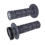 Poignées de guidon Odi Revêtements MX V2 Lock-On Rogue semi-gauffré - graphite