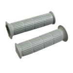 Poign&eacute;es de guidon P2R VINTAGE GRIS DIAM 22 - 24 mm PAIRE