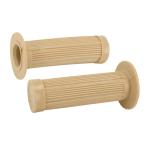 Poign&eacute;es de guidon P2R VINTAGE MAGURA CREME DIAM 22 - 25 mm LONG 100 mm PAIRE