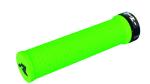 Poign&eacute;es de guidon Racetech R-Bike Lock-on vert fluo E-Bike