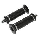 Poign&eacute;es de guidon Replay SCOOT CONE - CHROME CLOSED END PAIRE