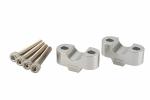 Pontet de guidon Puig Argent Hauteur 20mm diam&egrave;tre 22mm