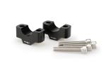 Pontet de guidon Puig Noire Hauteur 20mm diam&egrave;tre 25mm