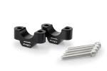 Pontet de guidon Puig Noire Hauteur 20mm diam&egrave;tre 32mm