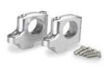 Pontet de guidon Puig Pullback Argent Hauteur 20mm diam&egrave;tre 32mm br Back 16mm