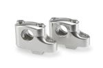 Pontet de guidon Puig Pullback Argent Hauteur 25mm diam&egrave;tre 22mm br Back 16mm