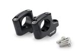 Pontet de guidon Puig Pullback Noire Hauteur 20mm diam&egrave;tre 32mm br Back 16mm