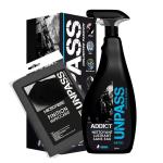 Produit de lavage Unpass Addict sans eau 750ml + Microfibre + Etui/Fourreau