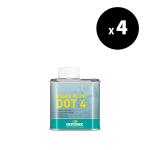 Produit d'entretien Motorex Liquide de frein Brake Fluid DOT 4 - 5L x4