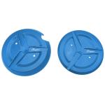 Protection Moteur LighTech (2 pi&egrave;ces) bleu aluminium