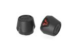 Protection SW-MOTECH Roulettes de protection pour bras oscillant - Noir