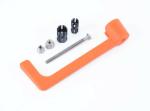 Protection levier R&G Racing nylon orange