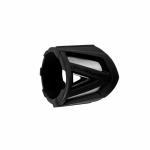 Protection &eacute;chappement Polisport de silencieux courte noir