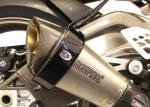 Protection &eacute;chappement R&G Racing de silencieux noir Akrapovic hexagonal