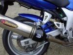 Protection échappement R&G Racing de silencieux ovale gauche noir