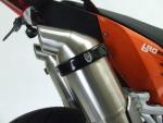 Protection échappement R&G Racing de silencieux ovale noir