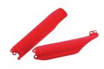Protections de fourche Racetech - rouge