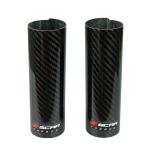 Protections de fourche Scar Carbon 160X52mm