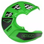 Protège Disque CYCRA Tri Flow pour disque avant vert